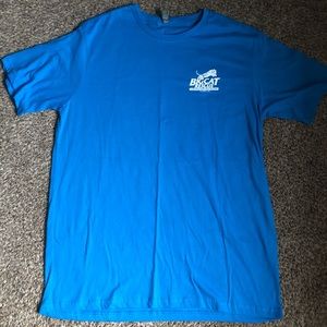 Blue big cat rescue T-shirt